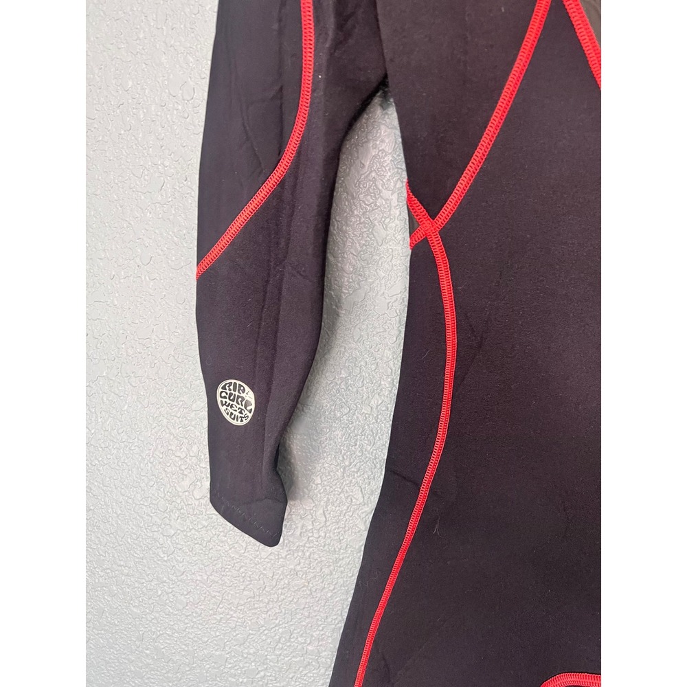Rip Curl Classic Elastomax 3:2 Wetsuit Womens Medium Black Red Full Suit - Picture 11 of 15